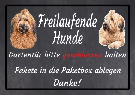 Hunde Warnschild Zutritt verboten Hunde Freilaufende Hunde Bild